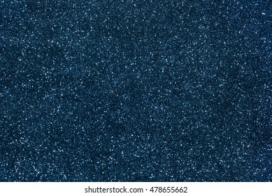 Navy Blue Glitter Texture Christmas Background