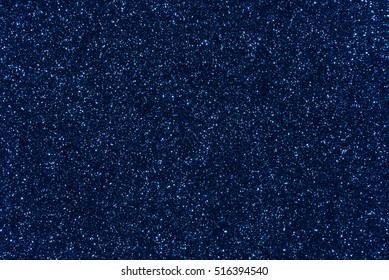Navy Blue Glitter Texture Christmas Abstract Background