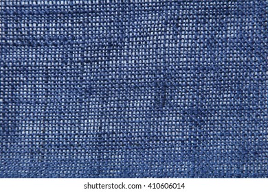 Navy Blue Linen Texture Background