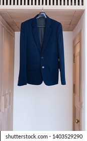 Navy Jacket Suit, Dressing Room