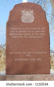 Navy Memorial Dedication