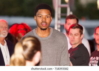 NBA Kent Bazemore Arrives At The Atlanta Celebrates The 3rd Annual THE TOUR CHAMPIONSHIP On Sept. 18th, 2017 At The  College Football Hall Of Fame In Atlanta Georgia - USA