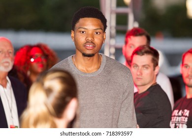 NBA Kent Bazemore Arrives At The Atlanta Celebrates The 3rd Annual THE TOUR CHAMPIONSHIP On Sept. 18th, 2017 At The  College Football Hall Of Fame In Atlanta Georgia - USA