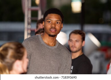 NBA Kent Bazemore Arrives At The Atlanta Celebrates The 3rd Annual THE TOUR CHAMPIONSHIP On Sept. 18th, 2017 At The  College Football Hall Of Fame In Atlanta Georgia - USA