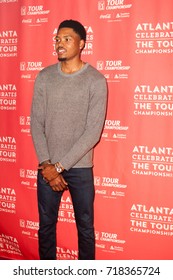 NBA Player Kent Bazemore Atlanta Celebrates The 3rd Annual THE TOUR CHAMPIONSHIP On Sept. 18th, 2017 At The  College Football Hall Of Fame In Atlanta Georgia - USA