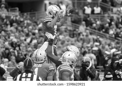 NCAA Division 1 Football University Of Maryland Terrapins  Vs. Ohio State Buckeyes On November 11th 2019 At The Ohio State Stadium In Columbus, Ohio USA