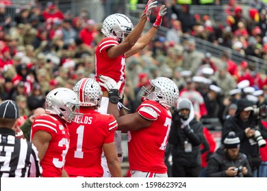 NCAA Division 1 Football University Of Maryland Terrapins  Vs. Ohio State Buckeyes On November 11th 2019 At The Ohio State Stadium In Columbus, Ohio USA