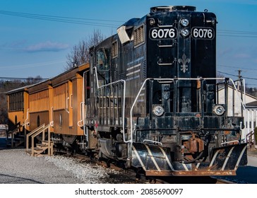 NCRR Excursion Train Awaiting Departure, New Freedom, Pennsylvania, USA