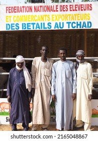 N'Djamena, Chad, Africa, November 15 2018, Portrait Of Nomadic Chadian Cattle Herders