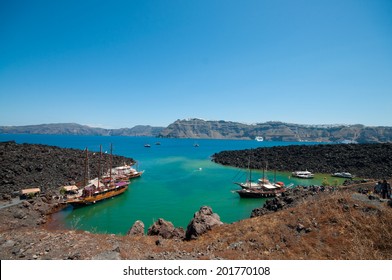 Nea Kameni Volcano