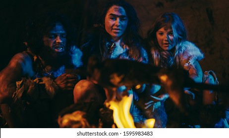 843 Caveman eating Images, Stock Photos & Vectors | Shutterstock