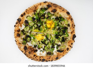 Neapolitan Pizza With Brussels Sprouts