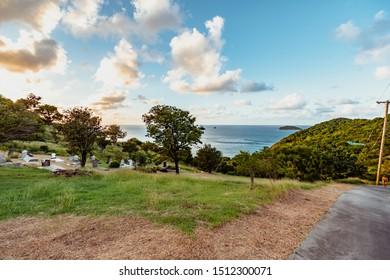 Near Cemetery In Mayreau Island