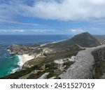Near southern tip of Africa at Cape Point, South Africa. February 13th 2024