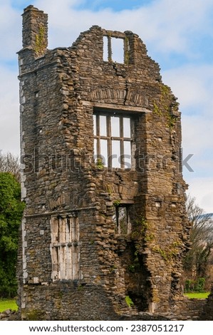 Neath Abbey Ruins, Neath, Wales, UK. Building, Architecture,