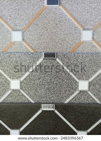 Neatly Arranged Square Pattern Ceramic Floor Tiles