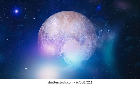 Nebula and galaxies in space. Elements of this image furnished by NASA.