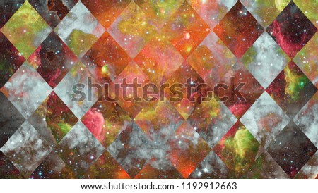 Nebula in space. Galaxy background. Elements of this image furnished by NASA.
