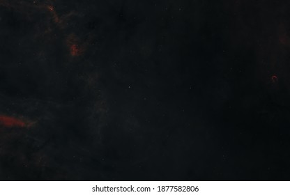 Nebulae, voids, deep space landscape. Science fiction. Elements of this image furnished by NASA - Shutterstock ID 1877582806