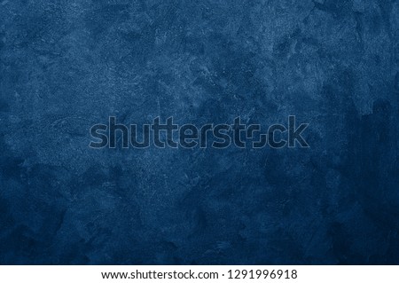 Nebules blue texture decorative Venetian stucco for backgrounds