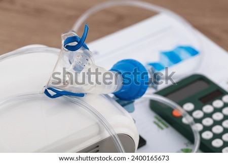 Nebulization therapy for financial issues