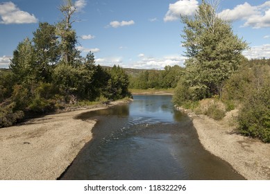 Nechalko River In Chilcotin, Cariboo Country