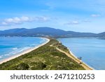 The Neck, Bruny island, Tasmania Wilderness, Australia 