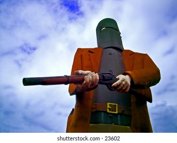 Ned Kelly Statue, Australian Bush Ranger