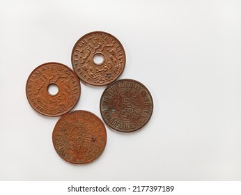 Nederlands Indie 1 Cent Coin. Old Coins.