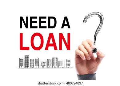 Need Loan Big Question Mark Drawn Stock Photo 480724837 | Shutterstock