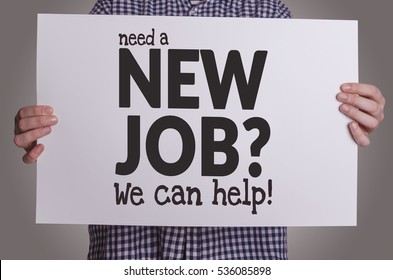 Need A New Job? We Can Help!