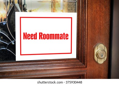 Need Roommate Sign On Modern Home.