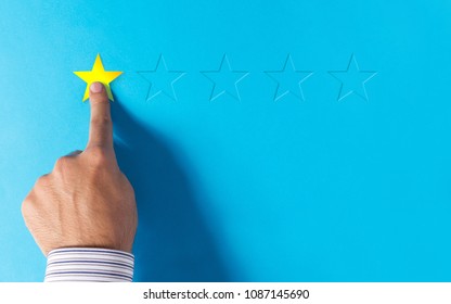 Negative Feedback - Hand Choosing 1 Star Rating