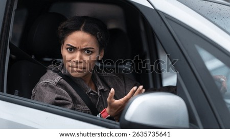 Negative human expression, traffic jam and rule breaking in road