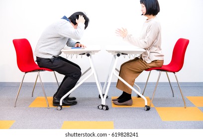 Negative interview