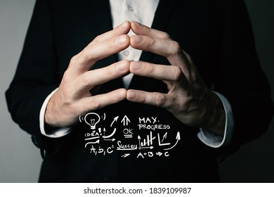 Negotiaton and Solution Concept with Hands and Graphs