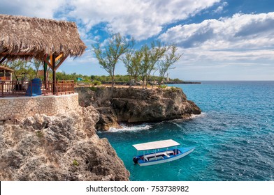 Belle Plage Dans Negril Jamaïque Image éditorial Image Du