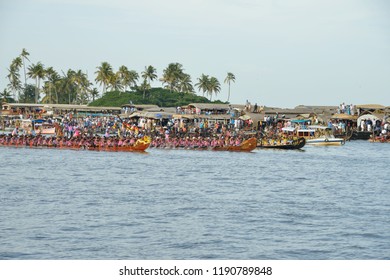 Nehru Trophy Snake Boat (Chundan Vallam) Race At Alappuzha In Kerala, India Held On August 12, 2007.  The Event Takes Place On The Second Saturday Of August Every Year In Punnamada Bckwaters. 