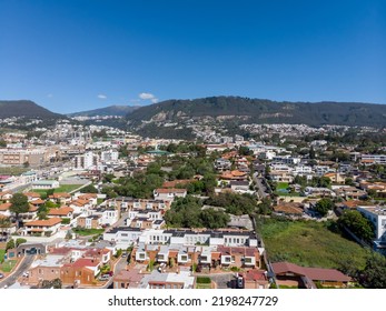 Cumbayá Neighborhood, Aerial View Of The Residential Area