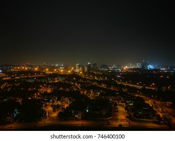 Neighborhood At Night