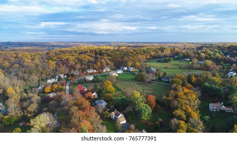 Neighborhood With Skyline View In West Chester, PA.