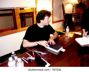 Neil Gaiman, Author, Book Signing, Tattered Cover, Denver, CO