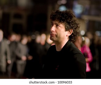 Neil Gaiman European Premiere Beowulf Vue Stock Photo Edit Now 10096033