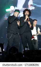 Nek, Max Pezzali And Francesco Renga Concert In Taranto, Puglia, Italy - 12/04/2018