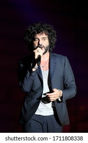 Nek, Max Pezzali And Francesco Renga Concert In Taranto, Puglia, Italy - 12/04/2018