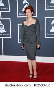 Neko Case At The 52nd Annual Grammy Awards - Arrivals, Staples Center, Los Angeles, CA. 01-31-10