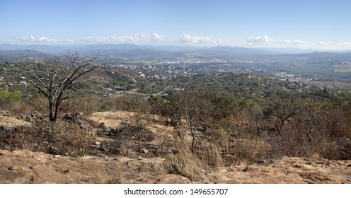 Nelspruit City Panorama, South Africa. 