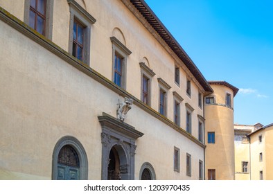 Nemi, Italy - April 21, 2017: The Ruspoli Palace In The Old Town