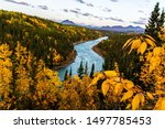 Nenana River in the Fall Colors