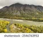 Nenana River Near Denali National Park Alaska